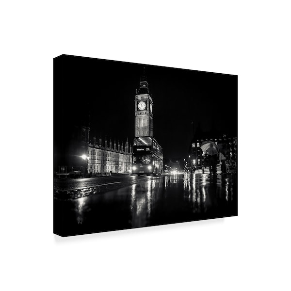 Giuseppe Torre 'Black London' Canvas Art,35x47